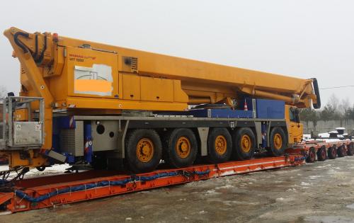 Freightbook Agents Transport Cherry Picker from Chernobyl to Germany