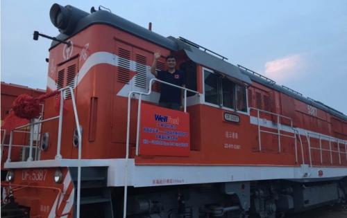Whole Express Block Train Shipment from China Wellfast Logistics