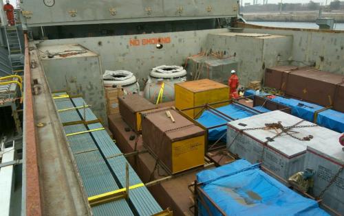 LCL Logistix with Breakbulk Shipment from Chennai to Dakar