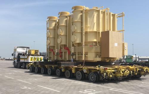 Turk Heavy Transport Handle 8 Transformers as Part of Ongoing Project