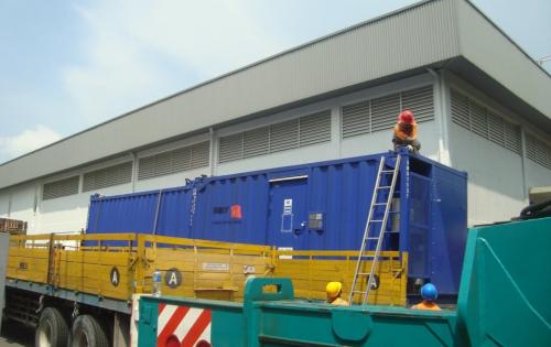 JS World Freight Handle Cargo for Offshore Project