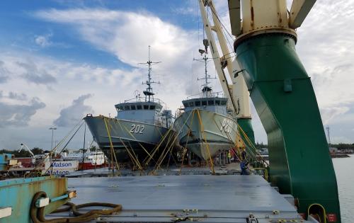 Westlink Logistics Successfully Deliver Patrol Boats