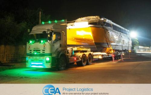 CEA Thailand with Transport & Export of Catamaran Ferry