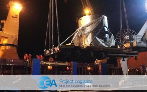 CEA Handle Transportation of Large Chemical Tank & Trailer