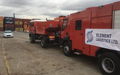 Element Logistics Organise Shipping of Fire Trucks
