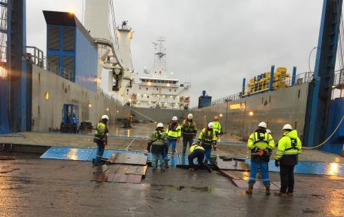 Europe Cargo Arranges the Double Port-Call of MV. Rolldock Storm