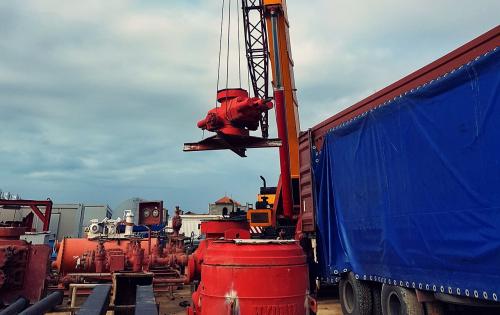First Global Logistics with Drilling Equipment From Egypt to Croatia