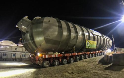 Turk Heavy Transport Handle Load for ALBA Power Station 5