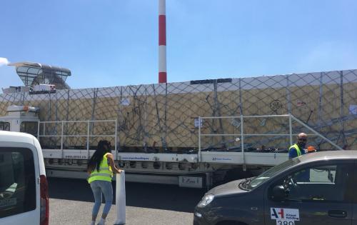 Thruex Handle Heavy Air Shipment from Italy to China