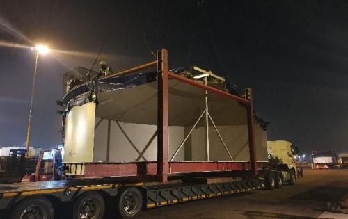 NATCO with Another Delivery of OOG Cargo for Beverage Industry