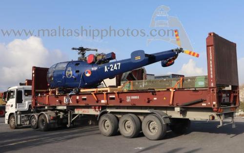 O&S Shipping & Nunner Logistics Handle 2 Helicopters
