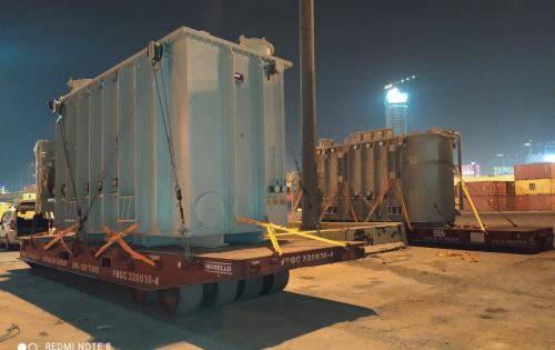Origin Logistics with Shipping of Two Power Transformers