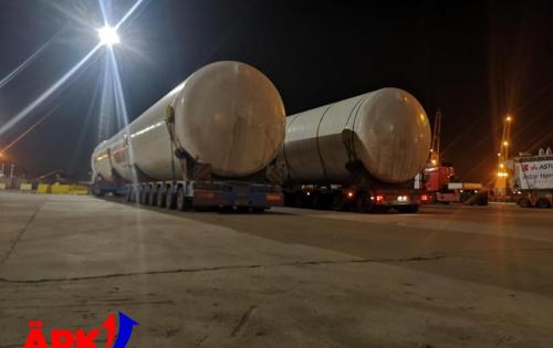 Ark Global Handle Shipping & Delivery of CO2 Storage Tanks