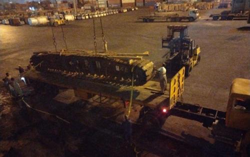 Star Shipping Discharging Cargo at Karachi Port