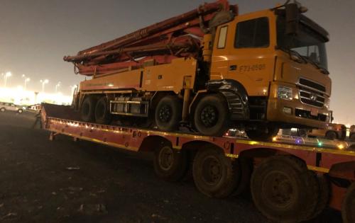 JSL Qatar & WSS UAE Handle Shipment of Construction Vehicles