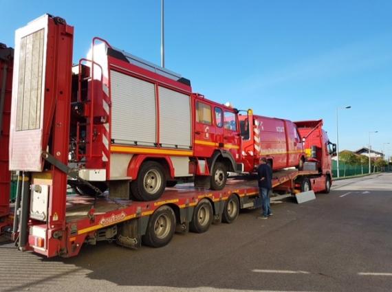 VVM Cargo Transport Fire Engines