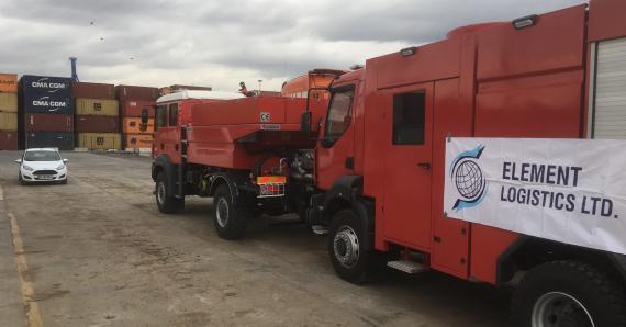 Element Logistics Organise Shipping of Fire Trucks