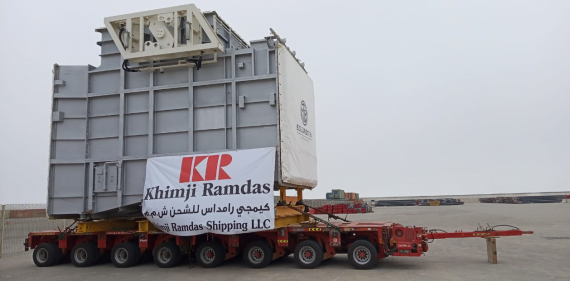 Khimji Ramdas Manages Haulage of Diverter Damper in Oman