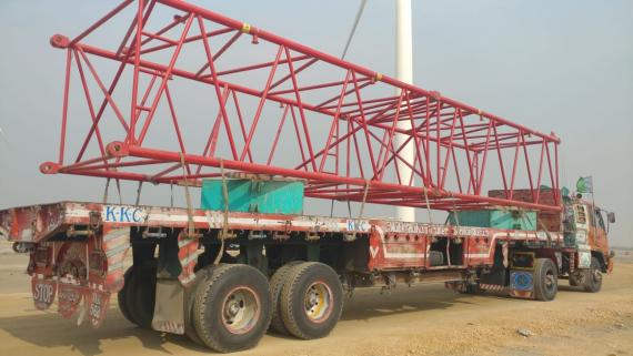 Star Shipping Deliver 400tn Crawler Crane in Pakistan