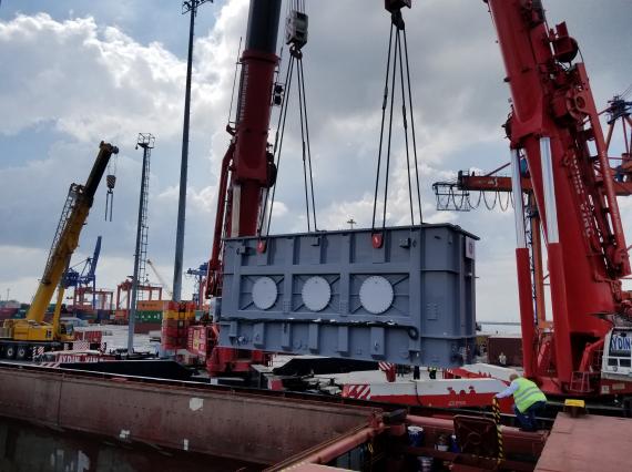 220tn Transformer Shipment by BATI in Turkey
