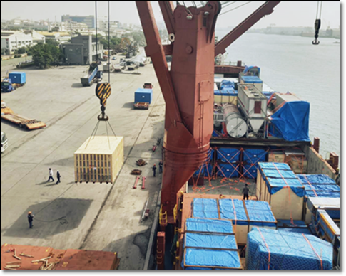 Realco Cooperate on Project Shipment to Chennai