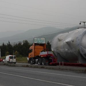 MTS Logistics Deliver Huge Boiler from Belgium to Turkey