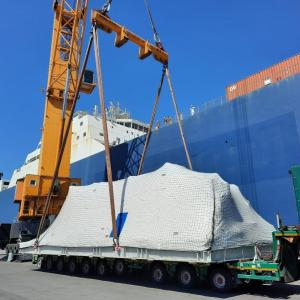 Wilhelmsen UAE Handle Static Shipments via RORO